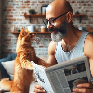 Gatto che interrompe